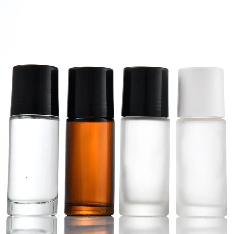 IN STOCK empty 30ml 50ml clear amber roller bottles for essential oils round shape essential oil bottle with cap and ball
IN STOCK empty 30ml 50ml clear amber roller bottles for essential oils round shape essential oil bottle with cap and ball