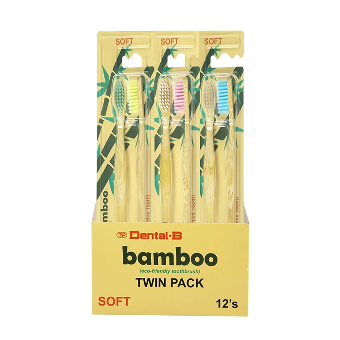 biodegradable bambu teeth brush custom charcoal bamboo