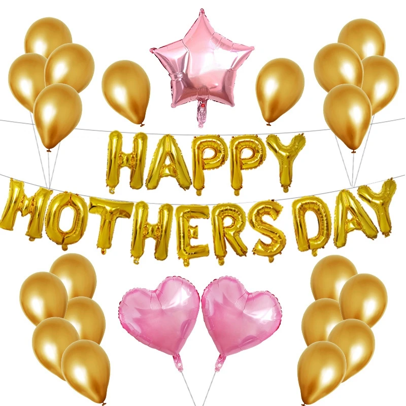 Free Shipping Mother's Day Decoration Aluminum Film Balloon Set 12 Inch Metal Lift Ball Room Decoration Mother's Day Balloons, The same as ours or customized
Free Shipping Mother's Day Decoration Aluminum Film Balloon Set 12 Inch Metal Lift Ball Room Decoration Mother's Day Balloons, The same as ours or customized
