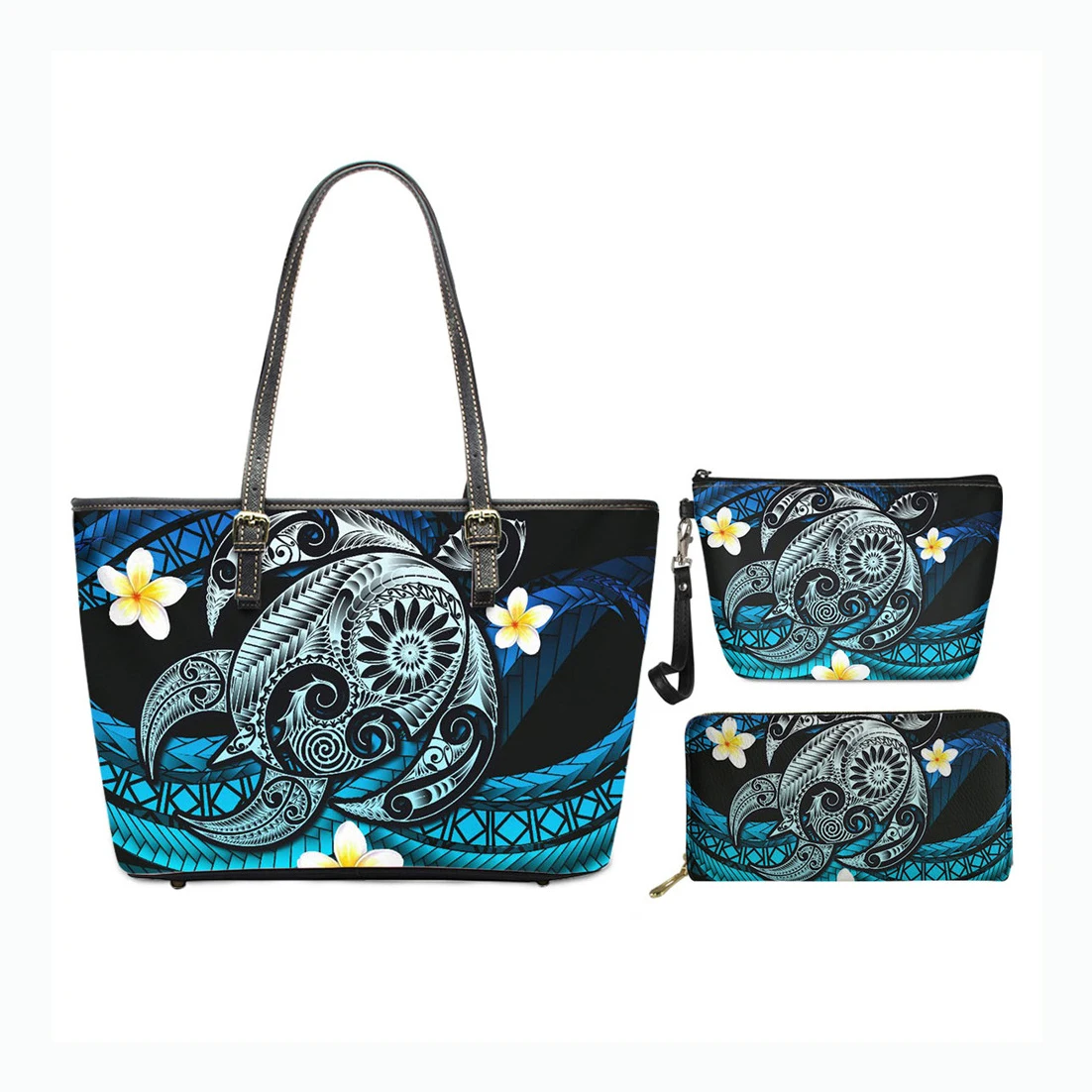 3Pcs/Set Women Hand Bags Handbags Set Polynesian Hawaiian Turtle Print Customized Designer Hand Bag Fashion Ladies Hand Bags, Customized color
3Pcs/Set Women Hand Bags Handbags Set Polynesian Hawaiian Turtle Print Customized Designer Hand Bag Fashion Ladies Hand Bags, Customized color