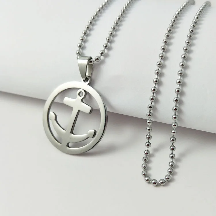 00088-1 Engraved Stainless Steel silver color Anchor Pendant Men Military Pendant Necklace
00088-1 Engraved Stainless Steel silver color Anchor Pendant Men Military Pendant Necklace