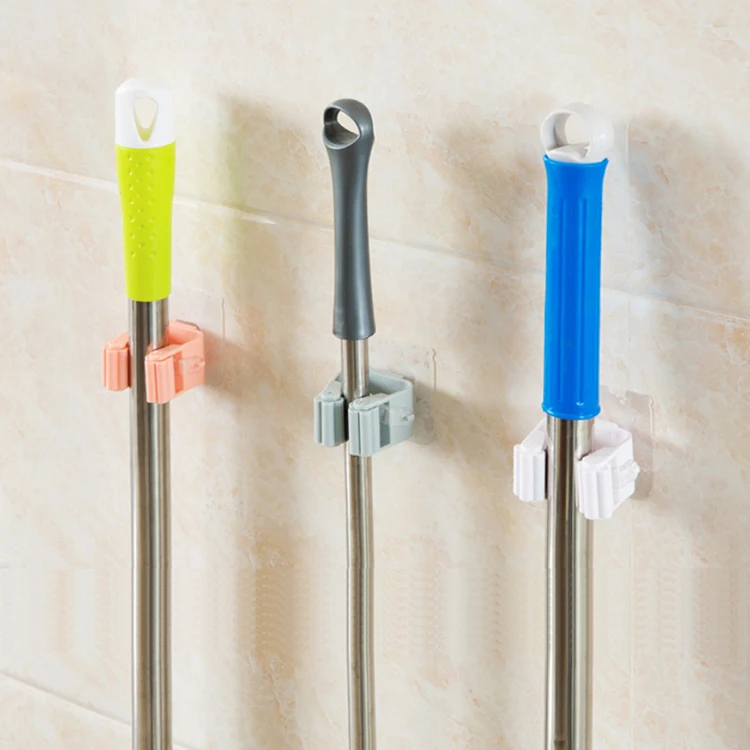 A2393 Household Bathroom Mop Clamp Besom Storage Shelf Toilet Frame Hanging Wall Mop Rack Hook, 7 colors
A2393 Household Bathroom Mop Clamp Besom Storage Shelf Toilet Frame Hanging Wall Mop Rack Hook, 7 colors