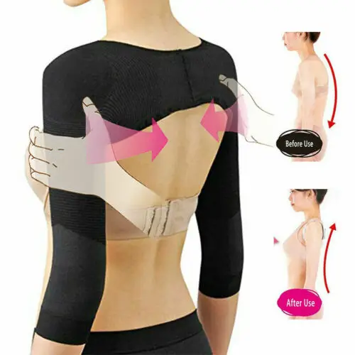 Ladies Arm Shapers Tops Slimming Back Posture Corrector Long Sleeves Fat Reduction Shapers For Women, Black,pink,nude
Ladies Arm Shapers Tops Slimming Back Posture Corrector Long Sleeves Fat Reduction Shapers For Women, Black,pink,nude