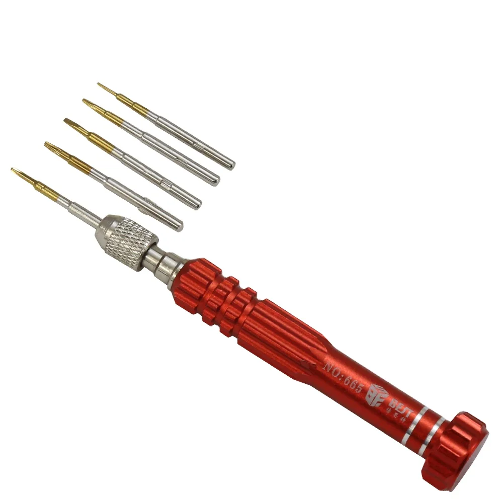 BEST-665T4 T5 T6 PH000 Slotted-2.0 Pentalobe 0.8 screwdriver cellphone repair tool set disassemble tool kit