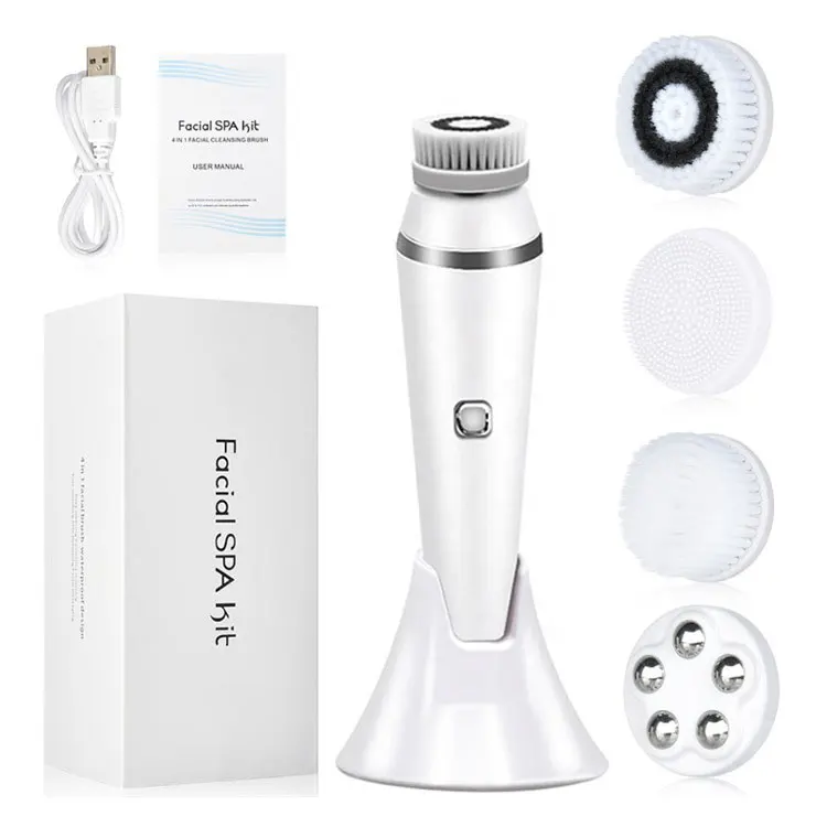 ARFISH rechargeable rotating massager exfoliating face cleaning electric spin facial brush, Pink ,green ,white
ARFISH rechargeable rotating massager exfoliating face cleaning electric spin facial brush, Pink ,green ,white