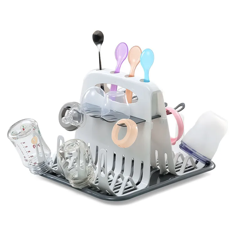 Hot Selling Cheap Custom Plastic Baby Feeding Bottle Drying Dry Rack Baby Bottle Rack
Hot Selling Cheap Custom Plastic Baby Feeding Bottle Drying Dry Rack Baby Bottle Rack