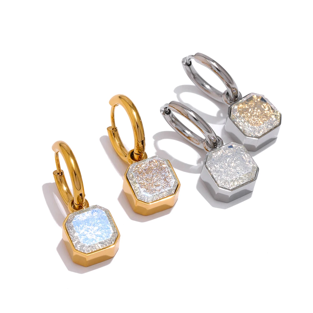 JINYOU 642 Waterproof Drop Earrings 316L Stainless Steel Hoop Earrings Luxury Cubic Zirconia Jewelry
JINYOU 642 Waterproof Drop Earrings 316L Stainless Steel Hoop Earrings Luxury Cubic Zirconia Jewelry