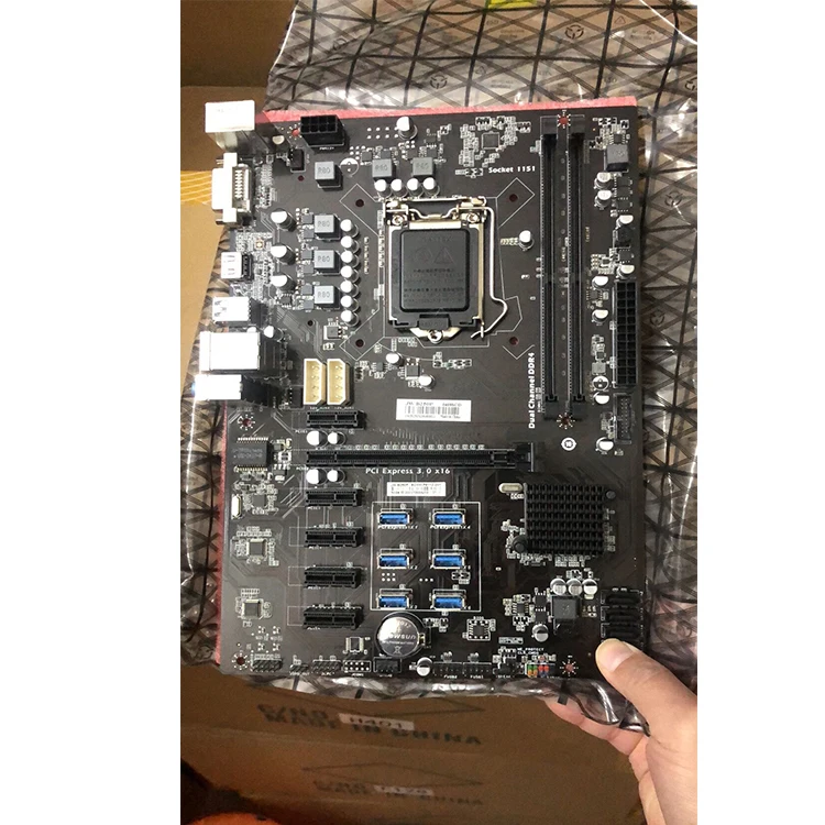 New J&W brand B250-P Motherboard for mining Support 12 GPU Mining motherboard in stock
New J&W brand B250-P Motherboard for mining Support 12 GPU Mining motherboard in stock