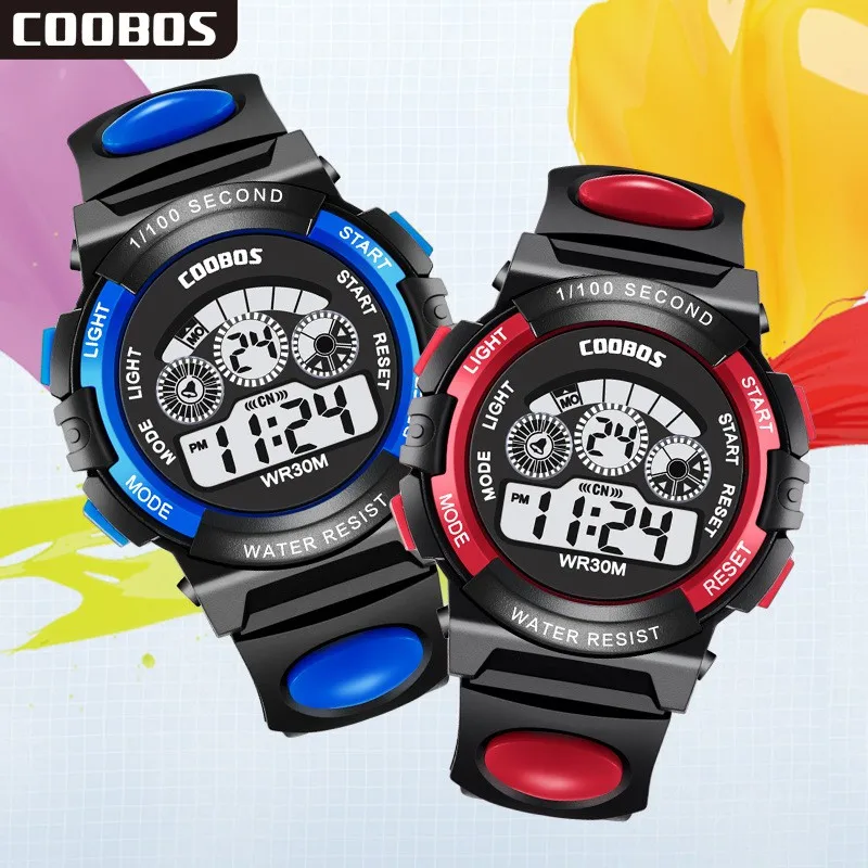 Colbosos Led Digital Waterproof Man Watch Fashion Shockproof Electronic Men Watch Multi-function Outdoor Male Sports Watch, 10 colors
Colbosos Led Digital Waterproof Man Watch Fashion Shockproof Electronic Men Watch Multi-function Outdoor Male Sports Watch, 10 colors