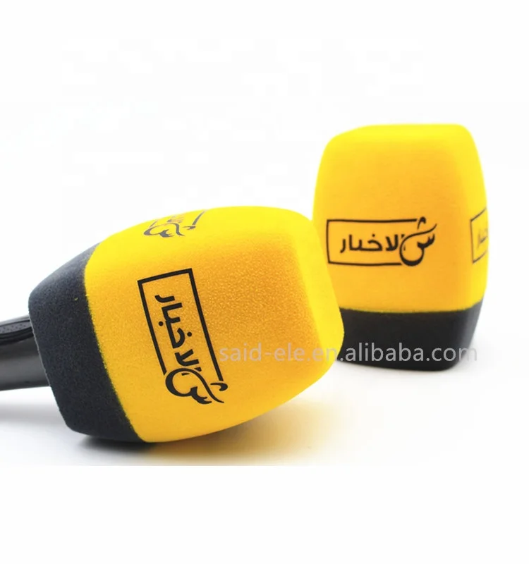 Customized Size Onstage Microphone Wind Protection Foam Cover TV Host Mic Windshield Sponge
Customized Size Onstage Microphone Wind Protection Foam Cover TV Host Mic Windshield Sponge