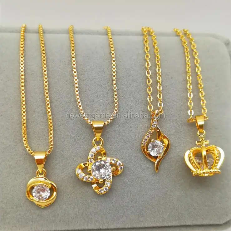 Contracted pendant 24K Gold necklace Plated High Polished microscope Necklace For women pendant Chain cute accessories
Contracted pendant 24K Gold necklace Plated High Polished microscope Necklace For women pendant Chain cute accessories