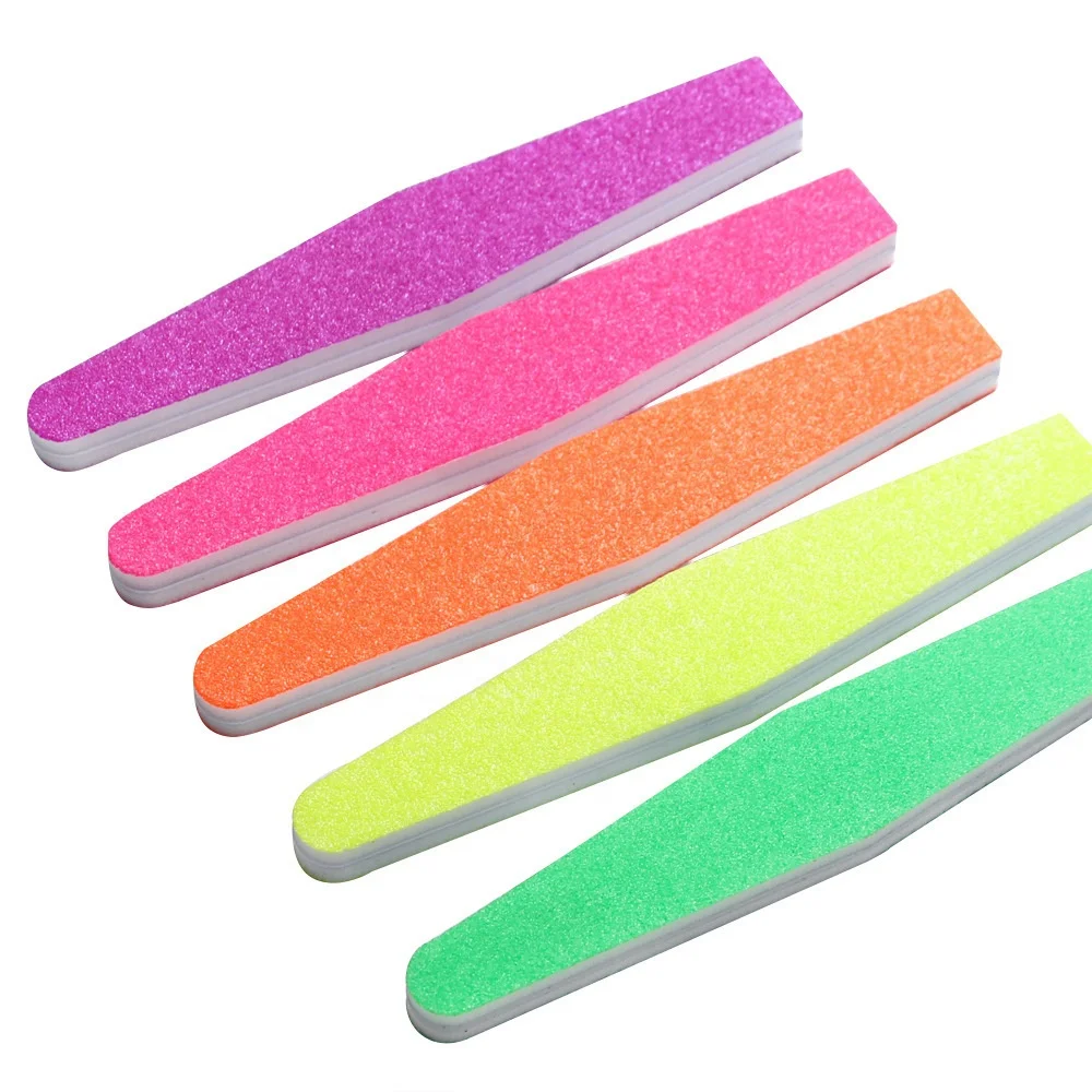 Professional Double Side Diamond Design Fluorescent Nail File For Nail Tools, Colorful
Professional Double Side Diamond Design Fluorescent Nail File For Nail Tools, Colorful