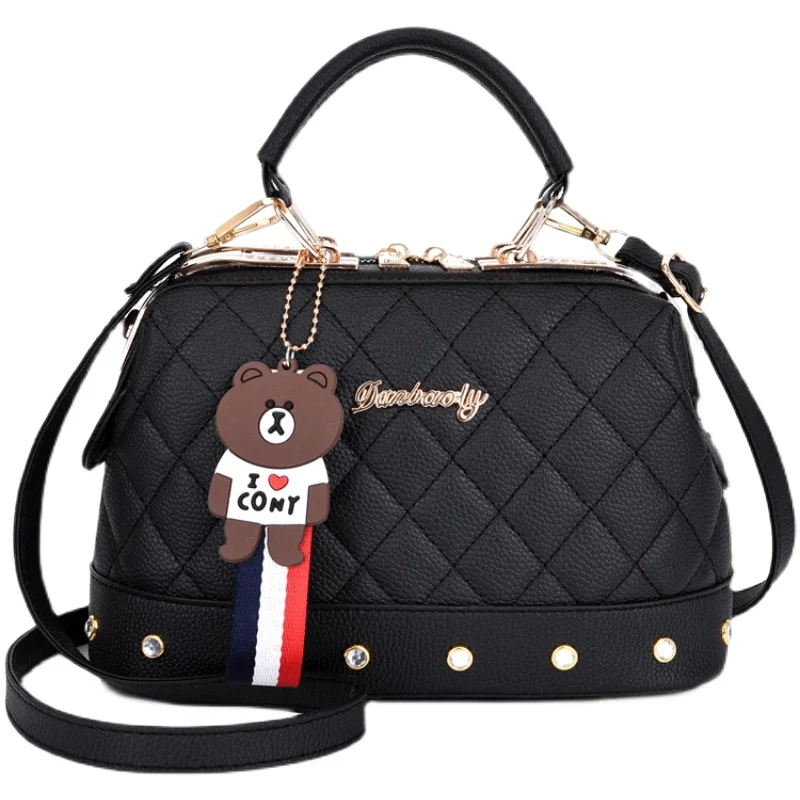 Popular Handbag Korean Style Unique Steel Sandwich Rhomboid Pillow Bag Cute and Fashionable Shoulder Bag, Pink/blue/black/red/white
Popular Handbag Korean Style Unique Steel Sandwich Rhomboid Pillow Bag Cute and Fashionable Shoulder Bag, Pink/blue/black/red/white