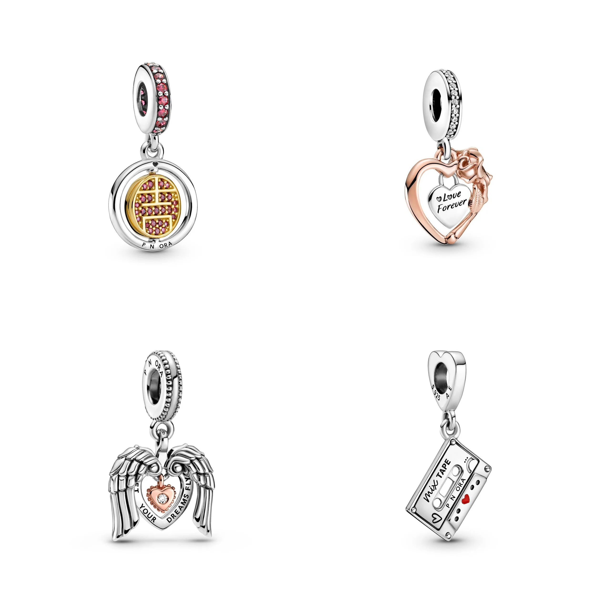 2021 New Factory wholesale high quality 100% 925 sterling silver can be DIY bracelet Charms
2021 New Factory wholesale high quality 100% 925 sterling silver can be DIY bracelet Charms