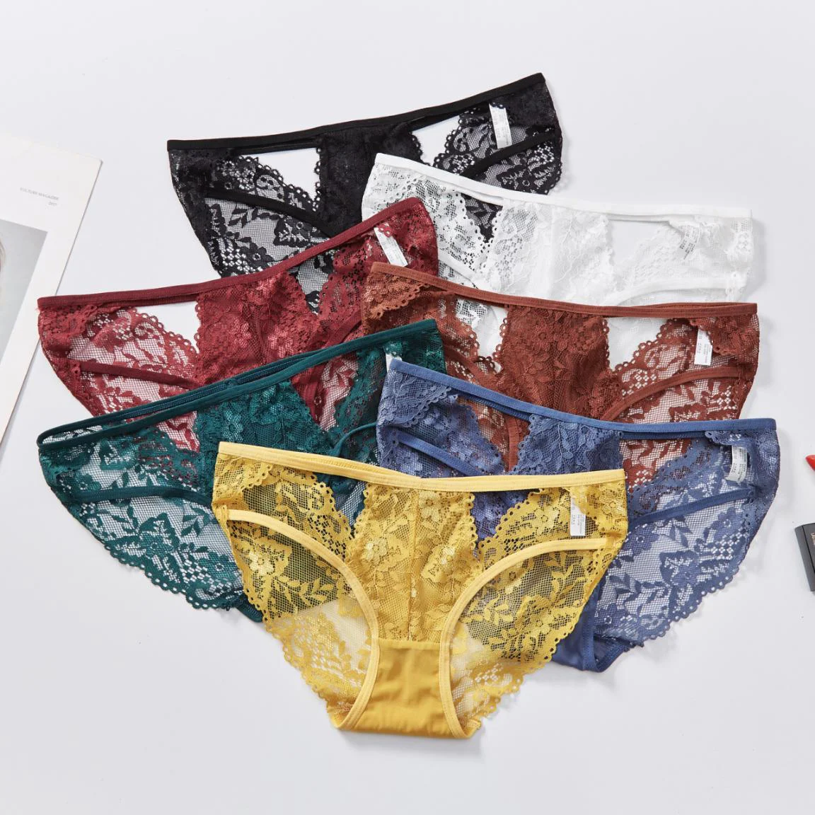 Fashionable and breathable lace panties sexy women sexy transparent ladies underwear sexy lace panties, 7 colors
Fashionable and breathable lace panties sexy women sexy transparent ladies underwear sexy lace panties, 7 colors