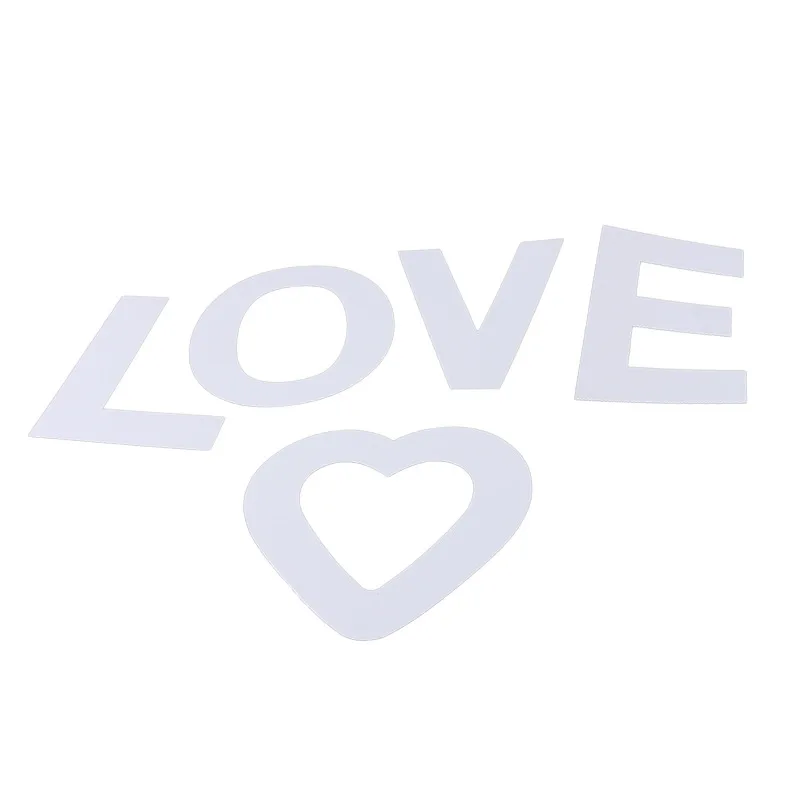 Cake Mold LOVE Heart-shaped Letter Free Combination Cake Baking Cake Spray Mold Making Handicraft Bakeware Tool Accessories
Cake Mold LOVE Heart-shaped Letter Free Combination Cake Baking Cake Spray Mold Making Handicraft Bakeware Tool Accessories