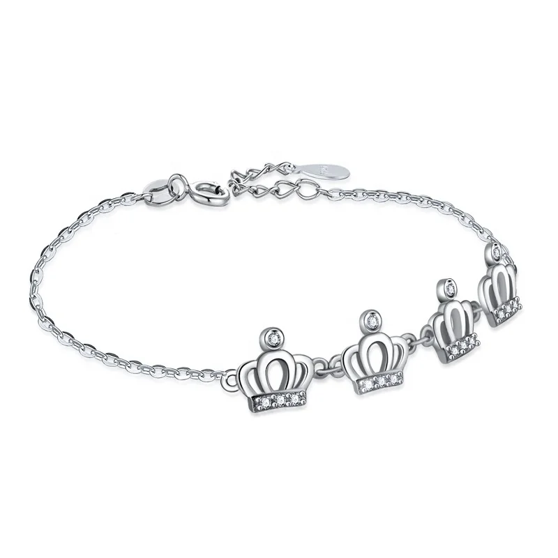 new design silver jewelry crown gold plated bracelet CZ fashion crown s925 silver bracelet gift 925 Sterling silver jewelry, White gold (rose gold, yellow are avaliable)
new design silver jewelry crown gold plated bracelet CZ fashion crown s925 silver bracelet gift 925 Sterling silver jewelry, White gold (rose gold, yellow are avaliable)