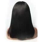 cheap price 100% virgin Brazilian human hair bob wig with lace front bob wigs