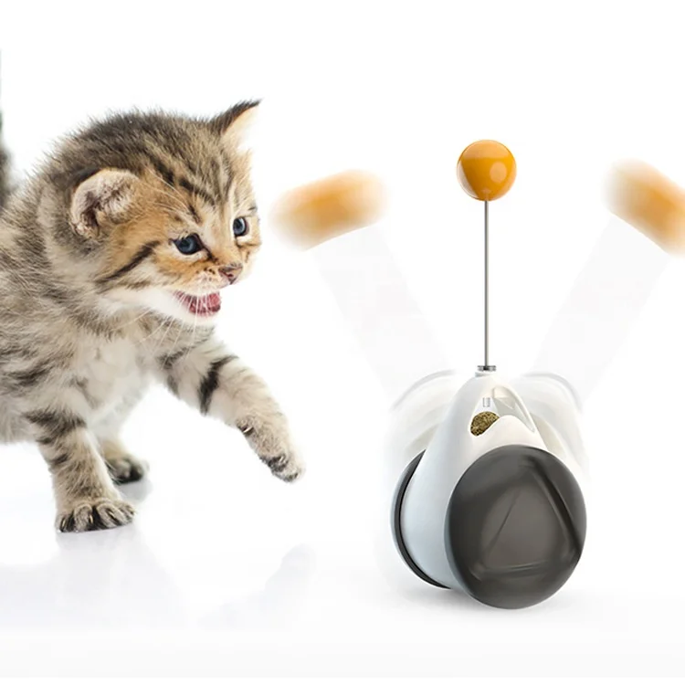 2022 New Arrival Plastic Pet Toy Balance Car Tumbler Interactive Cat Toy with Ball, White
2022 New Arrival Plastic Pet Toy Balance Car Tumbler Interactive Cat Toy with Ball, White