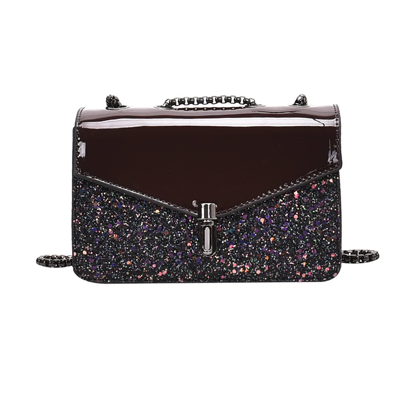 2021 new texture patent leather sequined small square bag girl chain shoulder crossbody bags luxury handbags for women, Black,,red,coffee
2021 new texture patent leather sequined small square bag girl chain shoulder crossbody bags luxury handbags for women, Black,,red,coffee