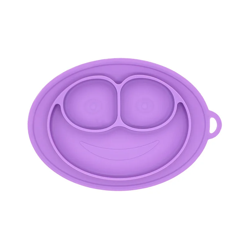 Food Grade Silicone Simile Plate Baby Silicone Plate Feeding Dishes BPA Free Suction Training Tableware
Food Grade Silicone Simile Plate Baby Silicone Plate Feeding Dishes BPA Free Suction Training Tableware