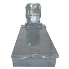 wholesale chinese red granite monument grave decorations headstone