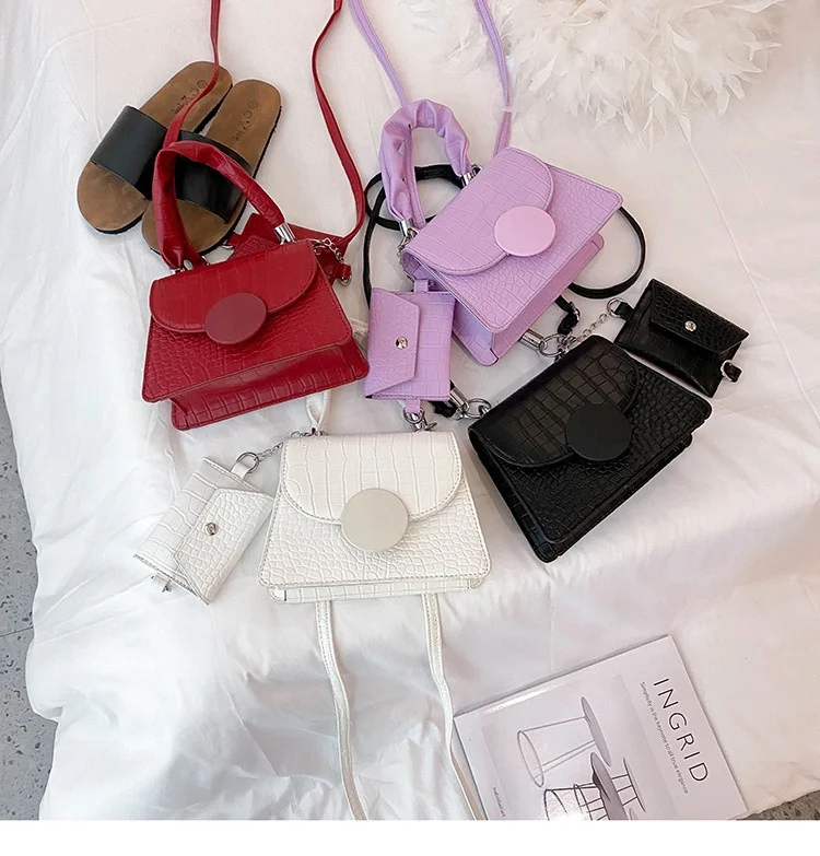 High Quality New Style 2 Pieces Classic All-Match Handbag Crocodile Pattern Fashion Large Capacity Pu Leather Handbags, Picture color
High Quality New Style 2 Pieces Classic All-Match Handbag Crocodile Pattern Fashion Large Capacity Pu Leather Handbags, Picture color