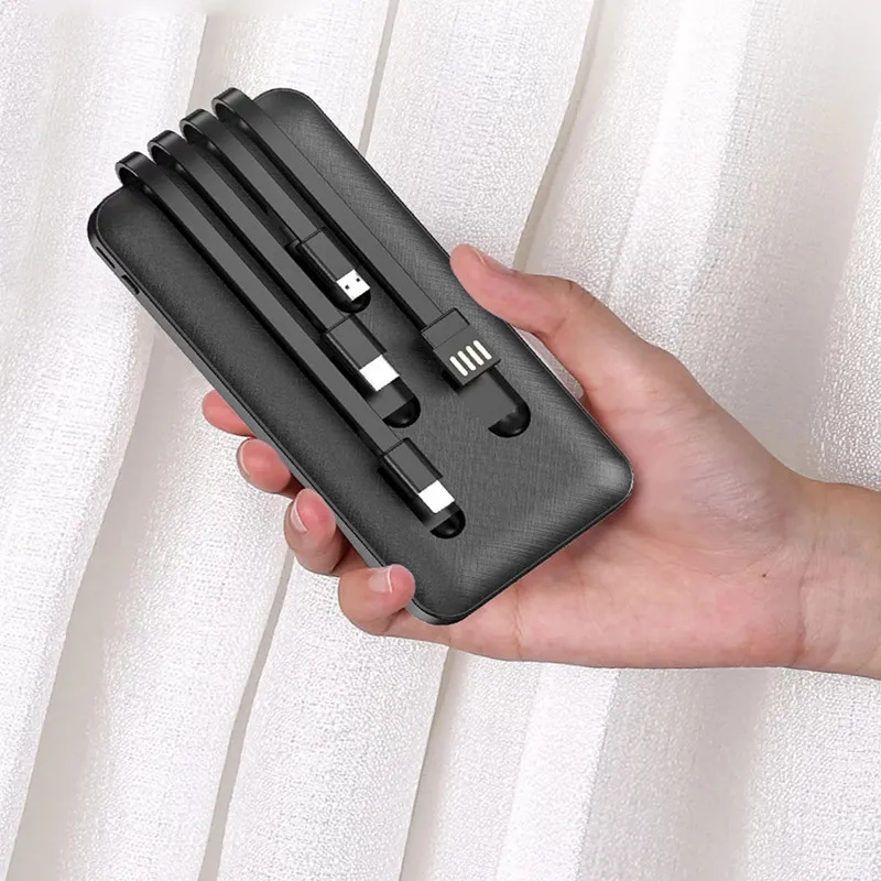 ABS plastic multi colors 3 in 1 built-in cable type C 10000mah Power Bank Fast Charge Custom Portable mini power bank, As picture or customized
ABS plastic multi colors 3 in 1 built-in cable type C 10000mah Power Bank Fast Charge Custom Portable mini power bank, As picture or customized