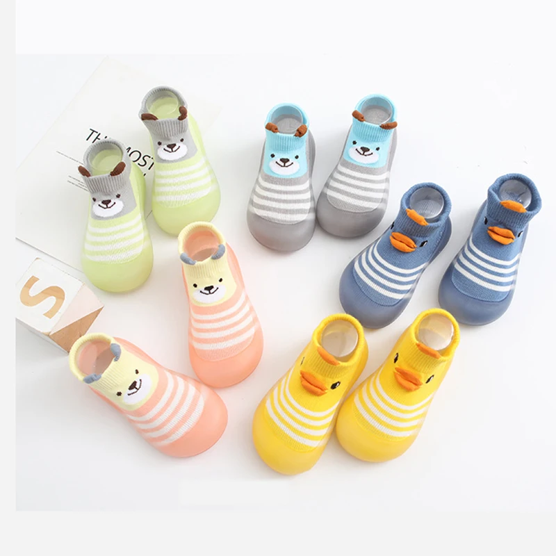 Wholesale Baby Boy Girls Animal Non-Skid Indoor Slipper Infants Breathable Elastic Socks Shoes
Wholesale Baby Boy Girls Animal Non-Skid Indoor Slipper Infants Breathable Elastic Socks Shoes