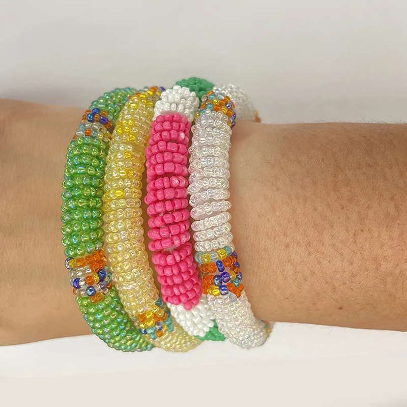 Zooying Maasai Beaded African bangle jewelry Customize, Blue, white, red, pink, yellow
Zooying Maasai Beaded African bangle jewelry Customize, Blue, white, red, pink, yellow