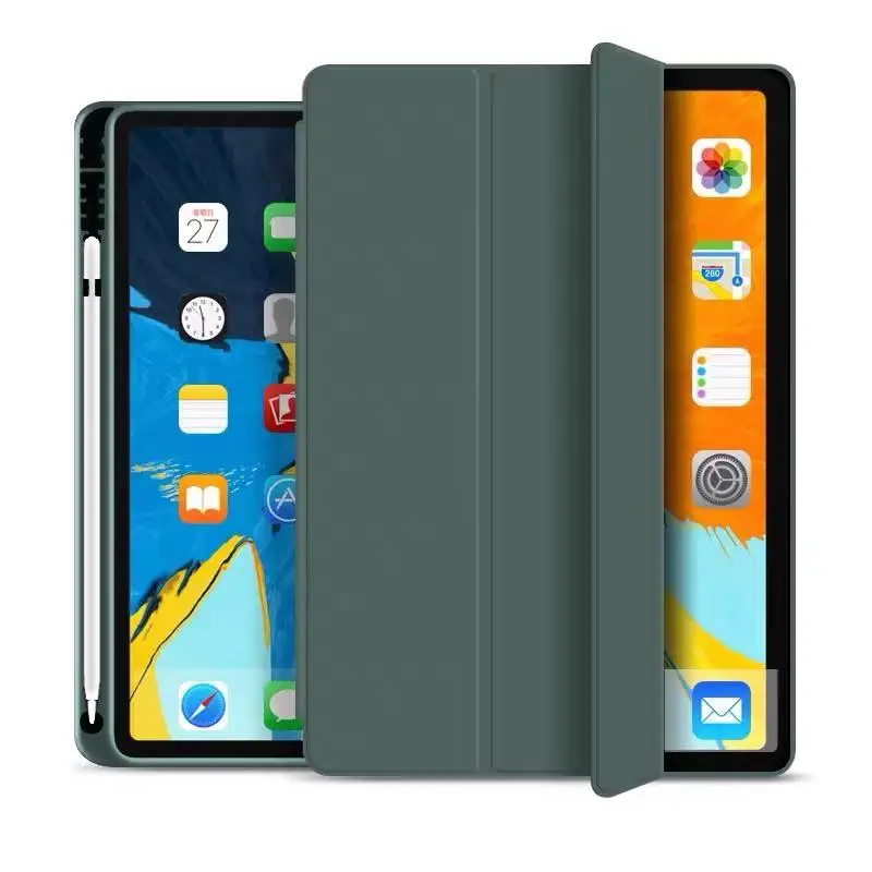 PU Leather Premium Protective Case Cover with Soft TPU Back for iPad Pro 11 Case 2020 with Pencil Holder
PU Leather Premium Protective Case Cover with Soft TPU Back for iPad Pro 11 Case 2020 with Pencil Holder