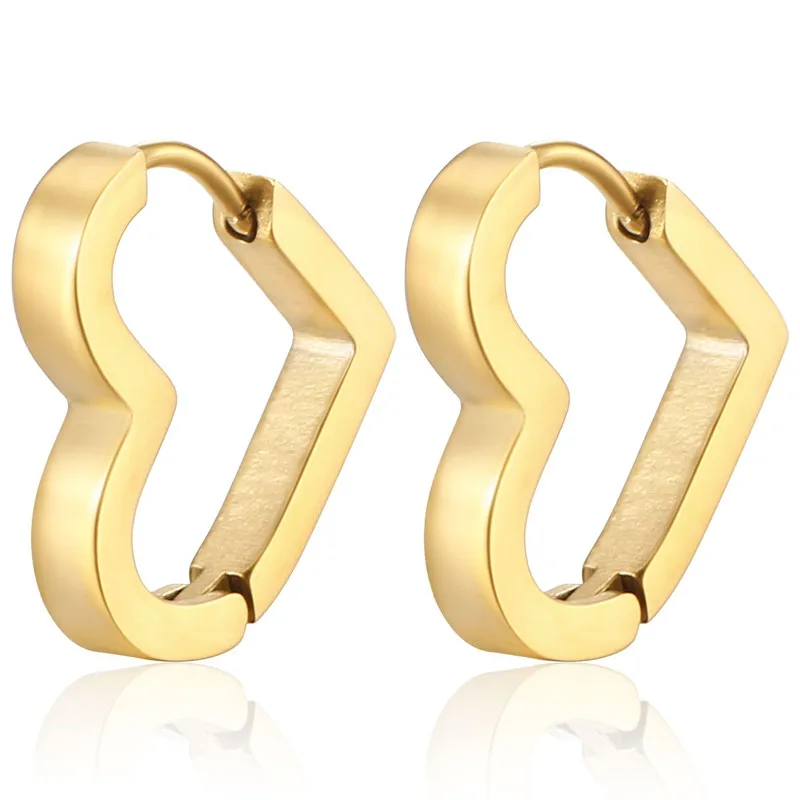 Stainless Steel Earrings Gold Plated Triangle Diamond Square Ellipse Pentagonal Heart Hoop Earrings Accessories Earrings Women
Stainless Steel Earrings Gold Plated Triangle Diamond Square Ellipse Pentagonal Heart Hoop Earrings Accessories Earrings Women