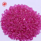 Guangxi Wuzhou sand bottom ruby 5# round shape ruby stone