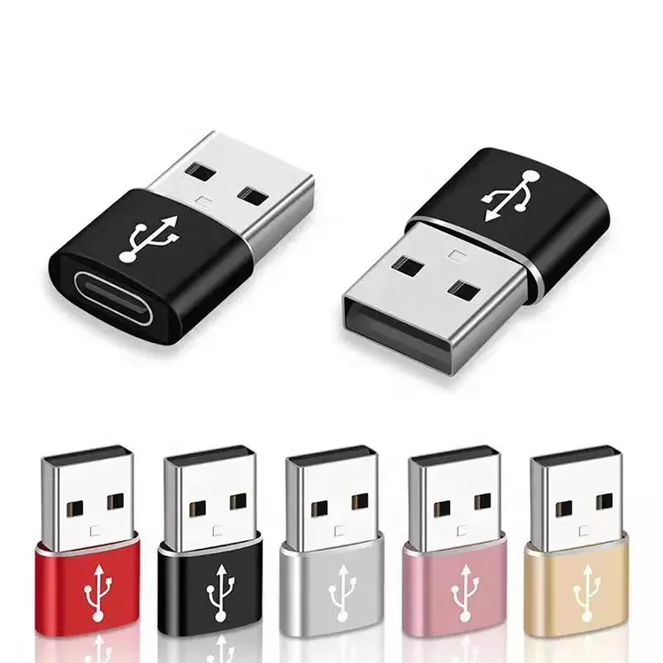 SOCW MINI Adapter Usb Type C Female Connector To Usb 3.0 Type A Male Charge Sync Data Adapter, As customer requires
SOCW MINI Adapter Usb Type C Female Connector To Usb 3.0 Type A Male Charge Sync Data Adapter, As customer requires