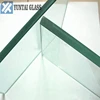 Tempered ultra clear glass quality low iron wall price