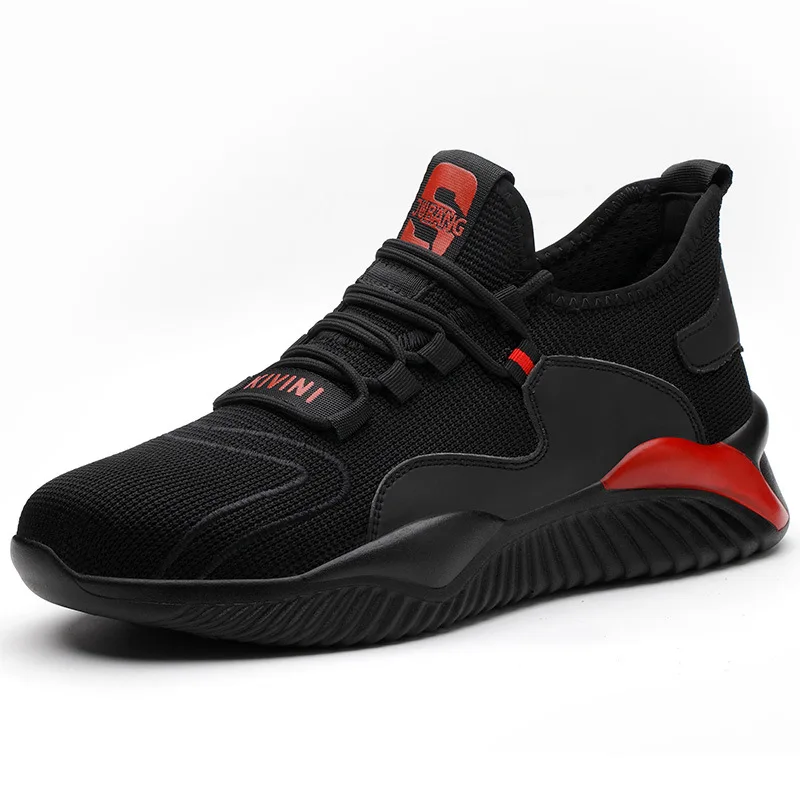 Hot selling comfortable heat resistant Anti-stab safety shoes steel toe work shoes, Black red/black green
Hot selling comfortable heat resistant Anti-stab safety shoes steel toe work shoes, Black red/black green
