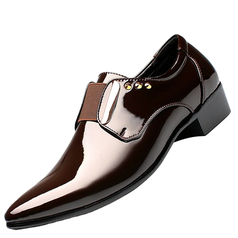 2021 new leather shoes men's business formal casual men's leather shoes British style pointed men's leather shoes
2021 new leather shoes men's business formal casual men's leather shoes British style pointed men's leather shoes