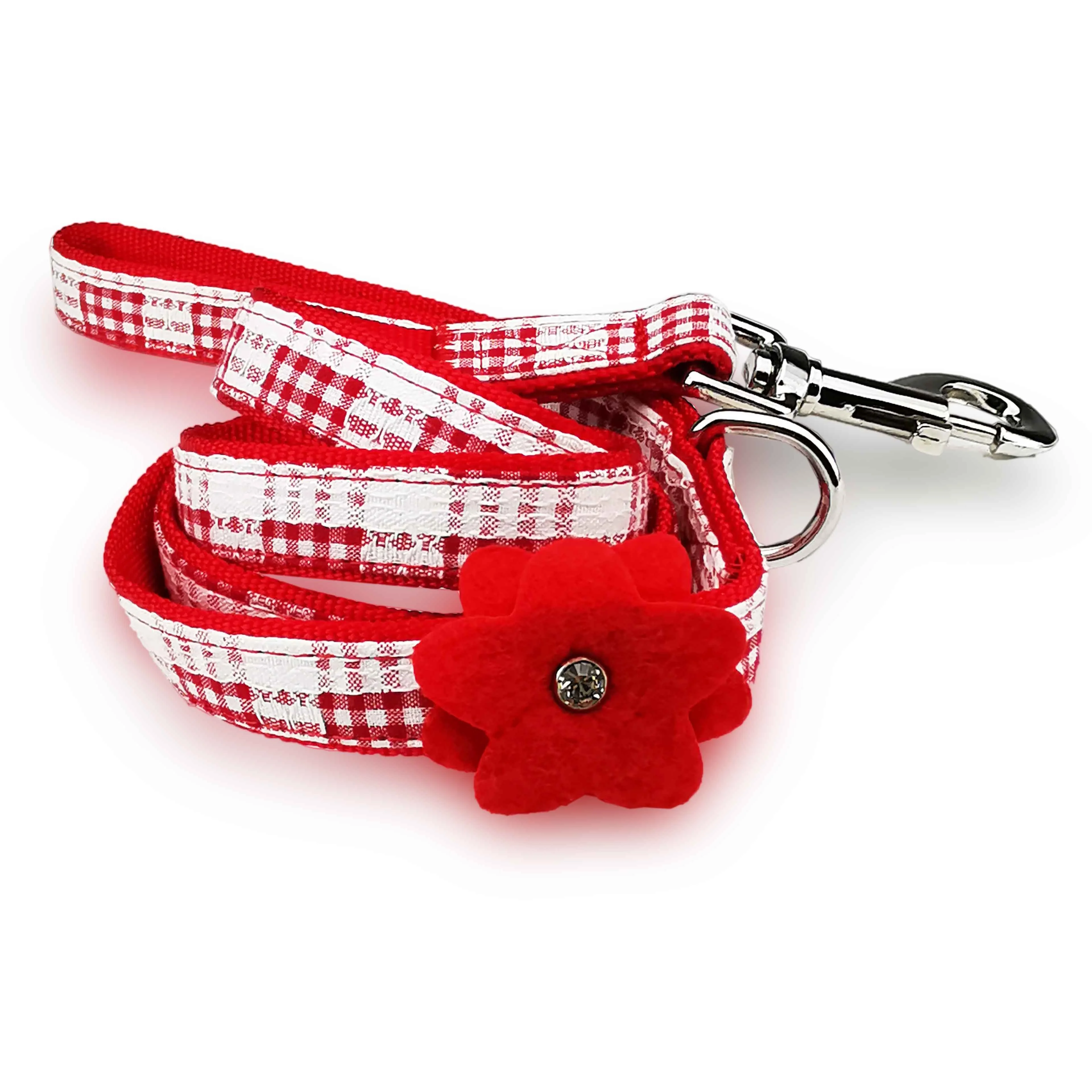 Pet Supplies Products Accessories Checked Dog Cat Training Leash With Felt Flower
Pet Supplies Products Accessories Checked Dog Cat Training Leash With Felt Flower