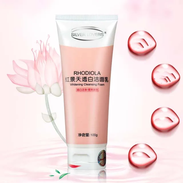 Hot selling OEM Organic Rhodiola plant extract moisturizing Whitening facial Cleanser, Ivory
Hot selling OEM Organic Rhodiola plant extract moisturizing Whitening facial Cleanser, Ivory