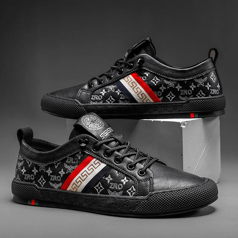 High Quality Microfiber Leather White Black Flat Casual Sneakers Shoes For Men, White beige black
High Quality Microfiber Leather White Black Flat Casual Sneakers Shoes For Men, White beige black