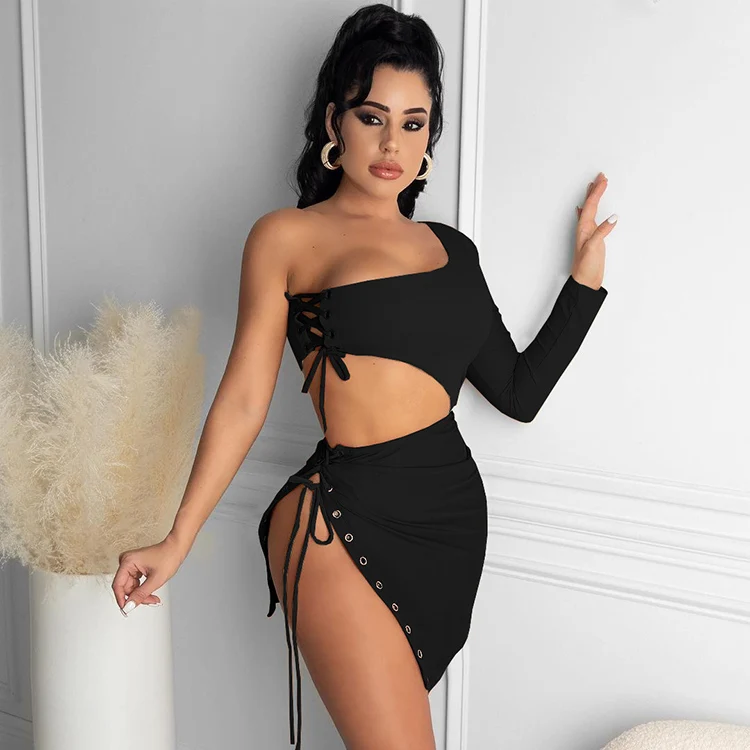 Casual Ladies Summer Clothes Sexy Solid Womens Skirt Sets Casual Skirts And Tops For Women -PT, Khaki,coffee,pink,black,rose red
Casual Ladies Summer Clothes Sexy Solid Womens Skirt Sets Casual Skirts And Tops For Women -PT, Khaki,coffee,pink,black,rose red