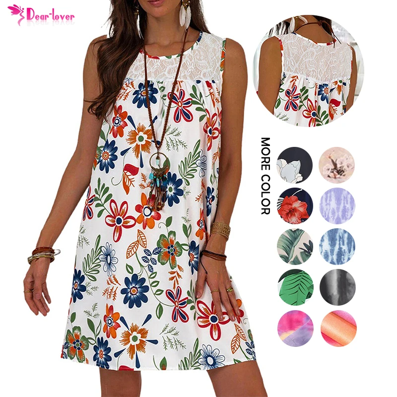 Ladies Sexy Casual Solid Floral Print Mini Sleeveless Summer Dress Womens Clothing, Customized color
Ladies Sexy Casual Solid Floral Print Mini Sleeveless Summer Dress Womens Clothing, Customized color