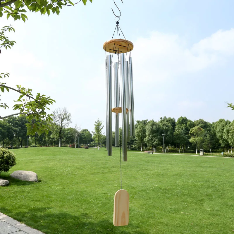 European and American classic solid wood metal aluminum tube multi-tube wind chime ornaments
European and American classic solid wood metal aluminum tube multi-tube wind chime ornaments