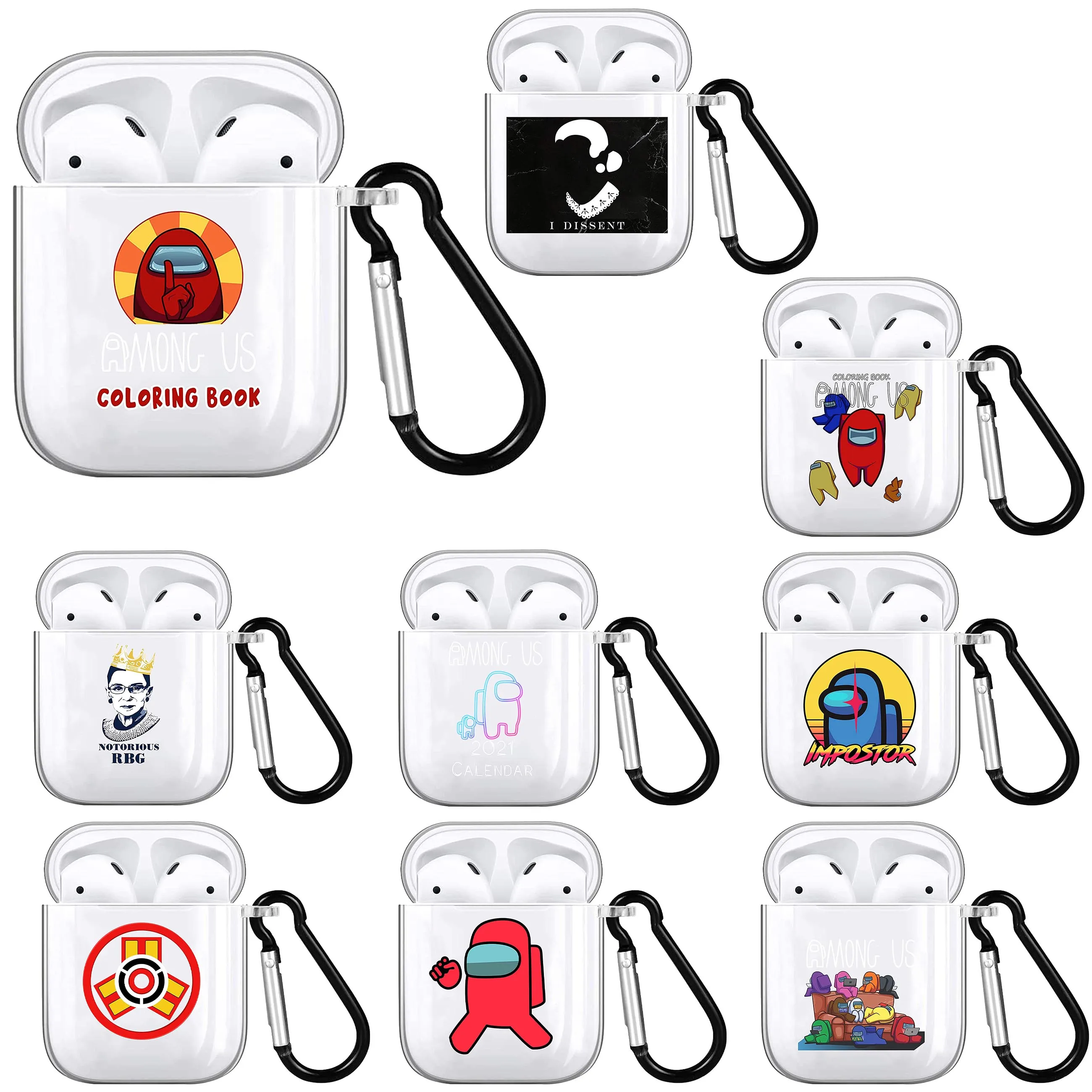 Gemfits Cute TPU For Airpods 3 Case For Airpods Pro Case Cover 3D Earphone Cover For Airpod Cases Wholesale, Multiple colors
Gemfits Cute TPU For Airpods 3 Case For Airpods Pro Case Cover 3D Earphone Cover For Airpod Cases Wholesale, Multiple colors