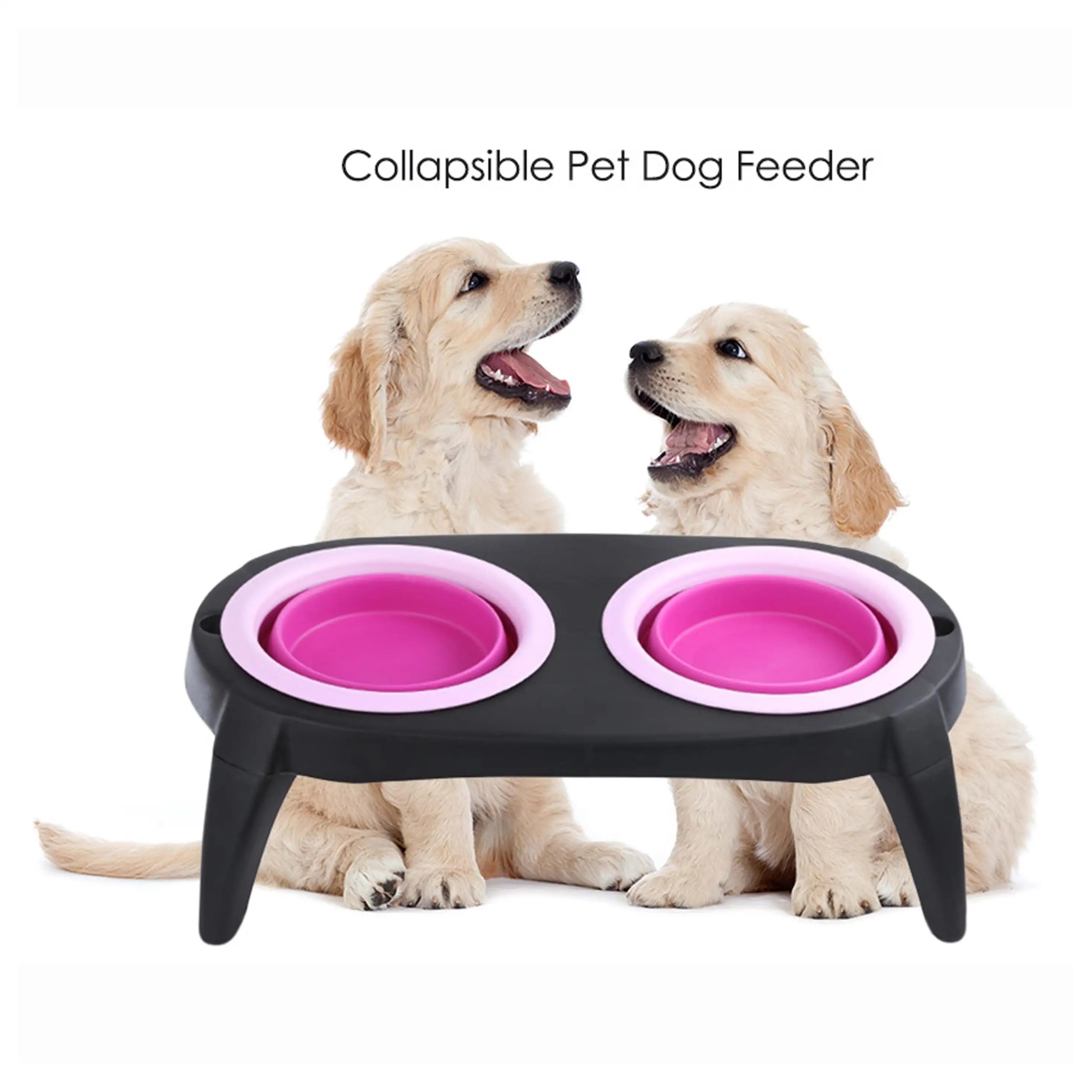 2018 Pet Double Silicone Folding Bowl Export High Quality Stainless Steel Pet Food Tools Shipping
2018 Pet Double Silicone Folding Bowl Export High Quality Stainless Steel Pet Food Tools Shipping
