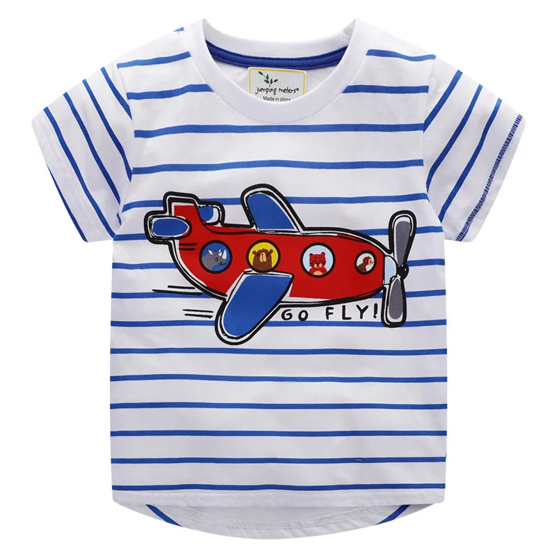 Summer new children's short sleeve European and American style fashion striped boy T-shirt printing
Summer new children's short sleeve European and American style fashion striped boy T-shirt printing