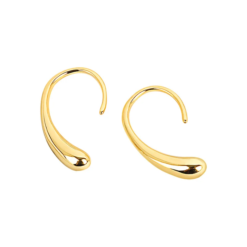 Daidan Gold Plated Hoop Earrings 18K Large Fashion Water Drop Unique Silver Hoop Earrings
Daidan Gold Plated Hoop Earrings 18K Large Fashion Water Drop Unique Silver Hoop Earrings