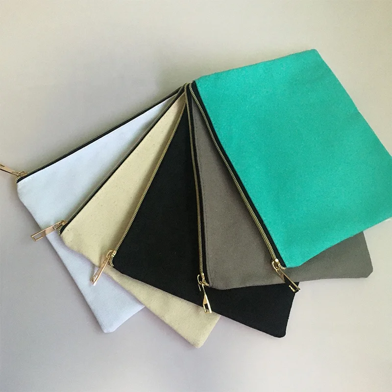 Fast delivery 9*7inch 12oz mixed colors cosmetic pouch makeup bag wholesale canvas zipper pouch canvas makeup bag with low MOQ, Black / white/ gray / green / pink / natural
Fast delivery 9*7inch 12oz mixed colors cosmetic pouch makeup bag wholesale canvas zipper pouch canvas makeup bag with low MOQ, Black / white/ gray / green / pink / natural