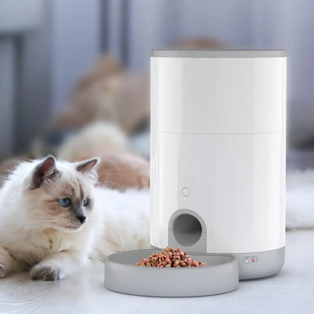 Automatic Cat Food Dispenser with APP: WiFi Automatic Cat Feeders with Alexa for Pet Dry FoodStainless Steel Bowl for Cat Dog
Automatic Cat Food Dispenser with APP: WiFi Automatic Cat Feeders with Alexa for Pet Dry FoodStainless Steel Bowl for Cat Dog