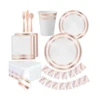 /product-detail/gold-party-plates-bridal-shower-perfect-wedding-party-pack-for-anniversary-gold-foil-rose-gold-party-supplies-62264494359.html